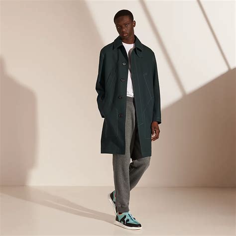 hermes rain jacket|Hermes overcoat.